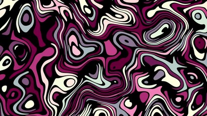 Aufkleber - Psychedelic moving background. Looping footage