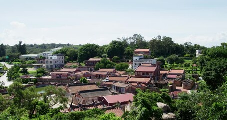 Canvas Print - Taiwan Kinmen Zhu Shan Village