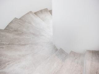 Poster - Spiral staircase curve Modern Architecture details 
