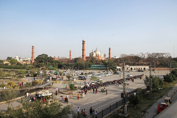 Wall Mural - Badshahi Mosque in Lahore, Punjab province, Pakistan