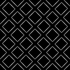 Wall Mural - Abstract Black White Seamless pattern. Modern stylish texture with Bold stripes. Geometric abstract background.Cute abstract geometric shape pattern design in black and white. Repeat seamless.