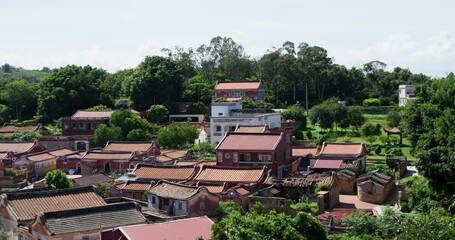 Canvas Print - Taiwan Kinmen Zhu Shan Village