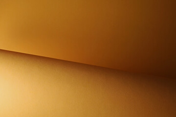 Poster - abstract yellow paper background with lines
