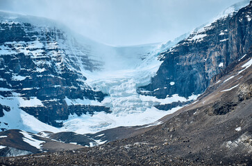 Wall Mural - Athabasca Glacier. Columbia Icefield. Icefields Parkway. Canadian Rockies. Jasper National Park,  Alberta, Canada