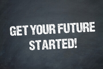 Sticker - Get your future started!