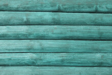 Blue Colored Wooden Plank Background. Wood Texture. Wallpaper. Vertical Panels. Weathered Painted Wooden Wall. Vintage Backdrop. Sharp And Highly Detailed. Old Painted Boards. Full Frame Shot