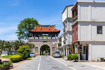 Canvas Print - North gate in ancient of Kinmen in Taiwan