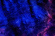 © Artsiom P - Blue space nebula. Elements of this image furnished by NASA