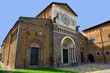 the church of san pietro 11th century in romanesque style tuscania italy