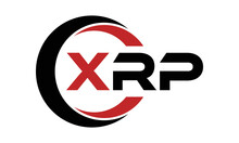 XRP Swoosh Three Letter Logo Design Vector Template | Monogram Logo | Abstract Logo | Wordmark Logo | Letter Mark Logo | Business Logo | Brand Logo | Flat Logo | Minimalist Logo | Text | Word | Symbol