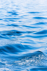  Waves on a blue sea