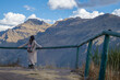 Girl in pisac viewpoint