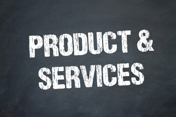 Poster - Product & Services