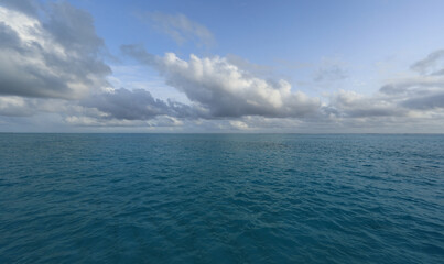 Wall Mural - panorama and horizon of the Indian Ocean