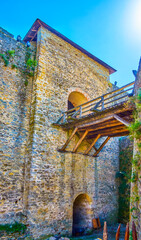 Poster - The South Tower with entrance gates, Khotyn Fortress, Ukraine