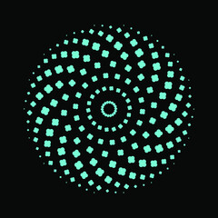 Wall Mural - Abstract background for the design. Abstract spiral. Vector background.