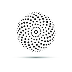 Wall Mural - Abstract background for the design. Abstract spiral. Vector background.