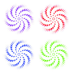 Wall Mural - Abstract background for the design. Abstract spiral. Vector background.