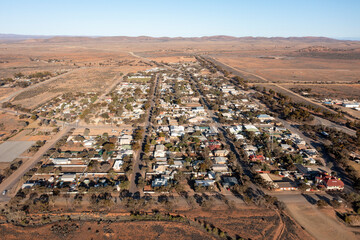Poster - The South Australian town of Hawker near the Flinders Ranges.