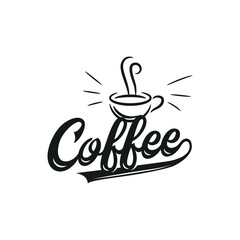 Wall Mural - coffee and cafe logo, icon and vector