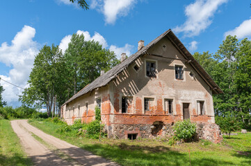 Wall Mural - Ruins of builiding, named history