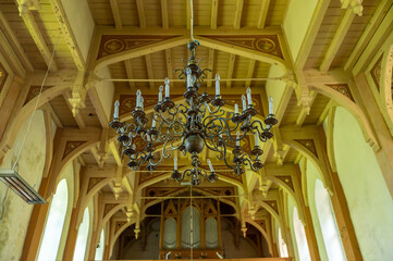 Wall Mural - church interior