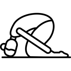 Sticker - Hare Pose Icon