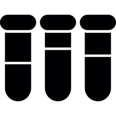 Poster - Test Tubes Icon