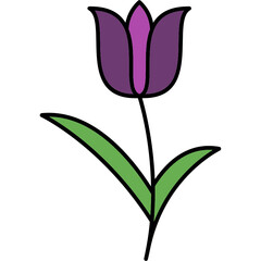 Poster - Flower Vector Icon