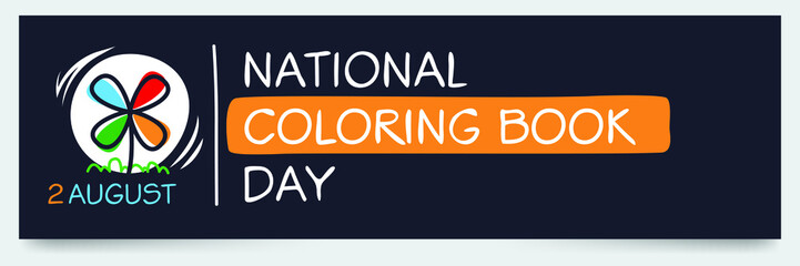 National Coloring Book Day, held on 2 August.