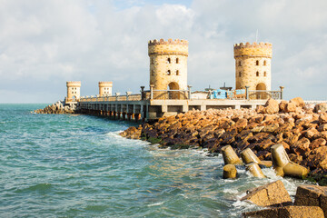 The fortress of Kite Bay is located on the Mediterranean coast, not far from Alexandria.