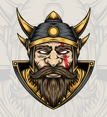 Vector Viking Illustration