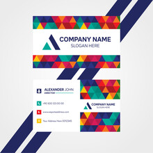 Minimal Business Card Template Design