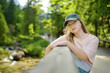 © MNStudio - Young girl hiking in Strazyska Valley in Tatra Mountain range, Podhale, Poland.