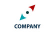 Concept Blue Compass Logo Design