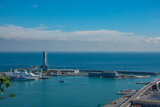 Fototapeta Krajobraz - view of the port of barcelona