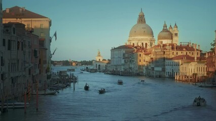 Wall Mural - Grand Canal and Basilica Santa Maria Della Salute, Venice, Italy