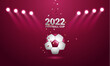 Football 2022 tournament cup background