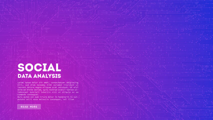 Poster - Big Data cloud computing. Blockchain visualiztion. Social network information complexity.