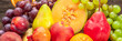 Frisches Obst in bunten Farben