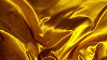 Wall Mural - Super slow motion of satin cloth flowing by wind, filmed on high speed cinematic camera at 1000 fps.