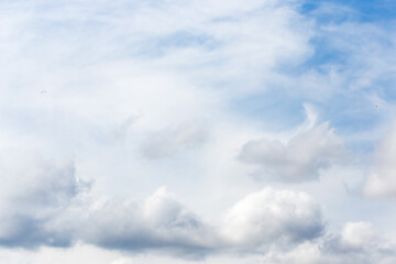 Wall Mural - sky and beautiful blue clouds