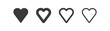 © Matias - Heart shape icons. Set of pictogram hearts.