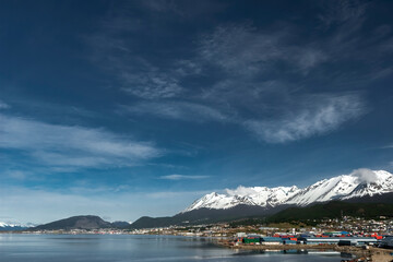 Canvas Print - landscape in ushuaia, patagonia, argentina