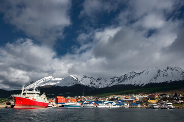 Wall Mural - Landscape in Ushuaia, Patagonia, Argentina