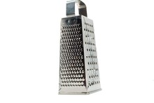 Metal Grater Isolated On A White Background