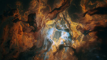 Cosmic Pillars In Nebula Clouds Free Stock Photo - …