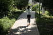 © Makingultimate Xiao/Stocksy - woman running outdoors