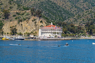 Wall Mural - Avalon Casino Across Bay