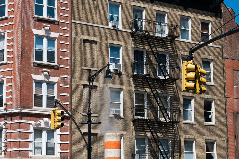 Apartment building in the city Stock Photo | Adobe Stock